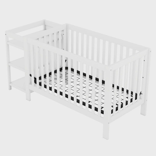 Harriet Bee Hamysh Crib Wayfair